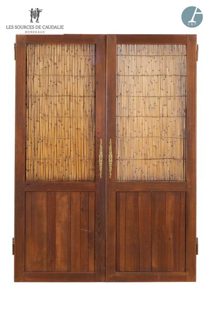 null From Sources de Caudalie - Room 45 "Le Sourire" (Boat Barn)
Two pairs of doors...