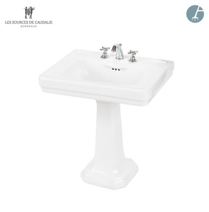 null From Sources de Caudalie
Set of two white glazed earthenware sinks 
MARK GINORI
H...