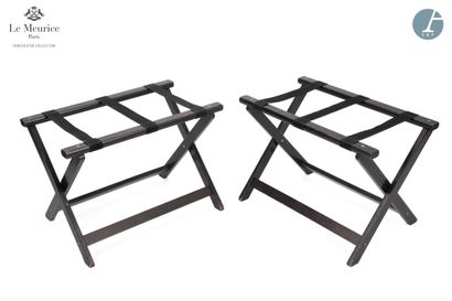 null From the Hotel Le Meurice - Room 414

Pair of black lacquered wood and black...