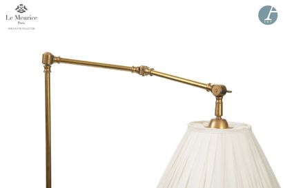 null From the Hotel Le Meurice - Room 409

Articulated reading lamp, in brass. 
Height...