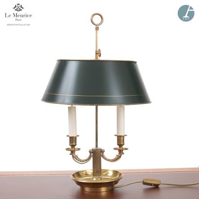 null From the Hotel Le Meurice - Room 420

Lamp bouillote, in gilded bronze, with...