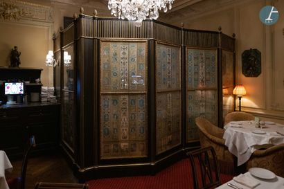 null From the House of Ladurée - Salon Mathilde.

Important partition with six panels...