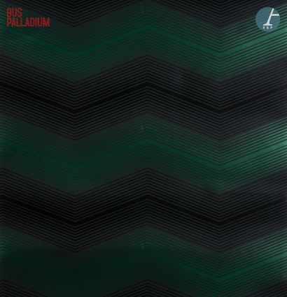 null From the Palladium Bus

A roll of wallpaper, zigzag pattern on black background.

L...