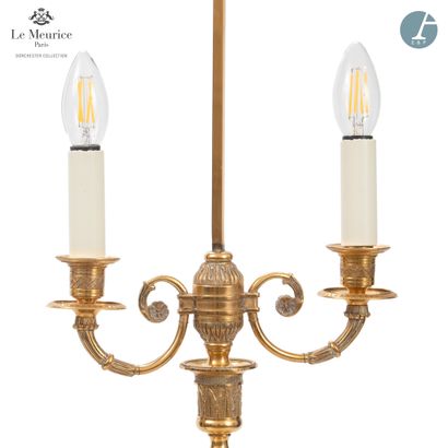 null From the Hotel Le Meurice - Room 426

Pair of gilt bronze candlesticks, electrically...