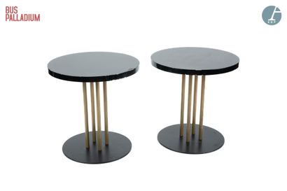 null From the bar on the 1st floor of the Bus Palladium



Circular pedestal table,...