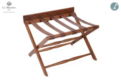 null From the Hotel Le Meurice - Room 408

Folding luggage rack in natural wood and...