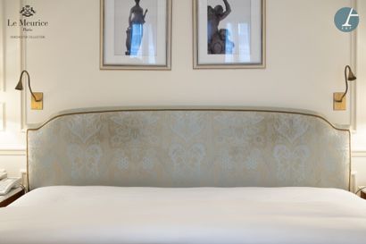 null From the Hotel Le Meurice - Room 422

Headboard in molded and carved wood, white...