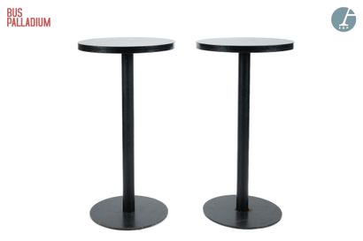 null From the Bus Palladium concert hall



Pair of dining tables, the circular top...