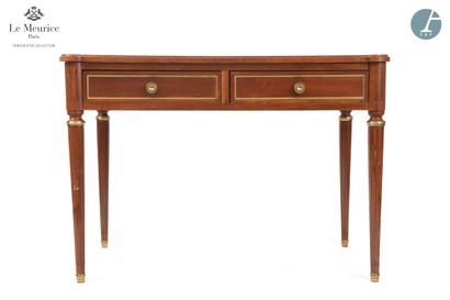 null From the Hotel Le Meurice - Room 423

Stained beechwood desk, opening with two...