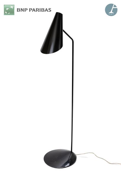 null In the taste of Serge MOUILLE, VIBIA Editor, 
Floor lamp,
Structure in black...