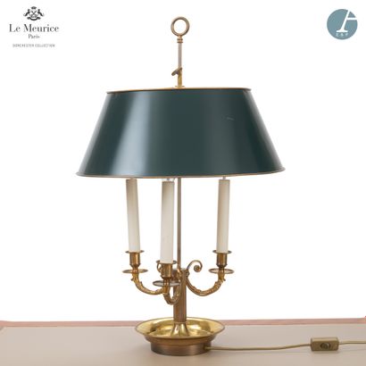 null From the Hotel Le Meurice - Room 419

Lamp bouillote, in gilded bronze, with...