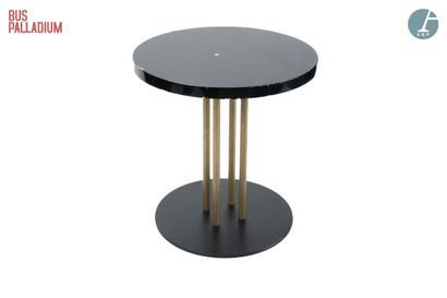 null From the bar on the 1st floor of the Bus Palladium



Circular pedestal table,...