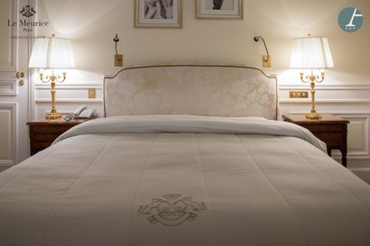 null From the Hotel Le Meurice - Room 425

Headboard in molded and carved wood, white...