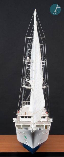 Maquette Spirit Model of the Spirit Wind Song. Sister ship of the Wind Spirit, operated...