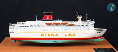 Maquette d’un ferry Maquette du super day ferry Stena Dancia de la compagnie Stena...