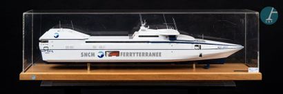 Maquette Maquette du NGV ASCO Calvi, ferry de la SNCM. Ferry à grande vitesse sorti...