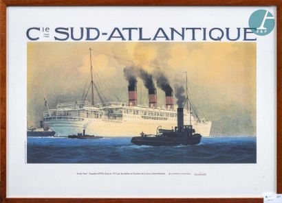 null Lot of 11 modern framed posters, composed of quality reproductions of old posters...