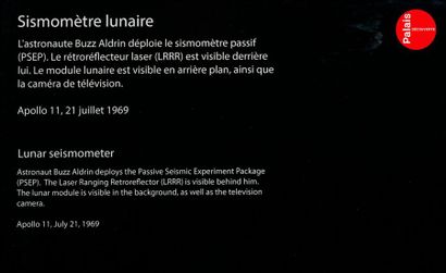 En provenance du Palais de la Découverte NASA - Neil Armstrong Apollo 11, July 21,...