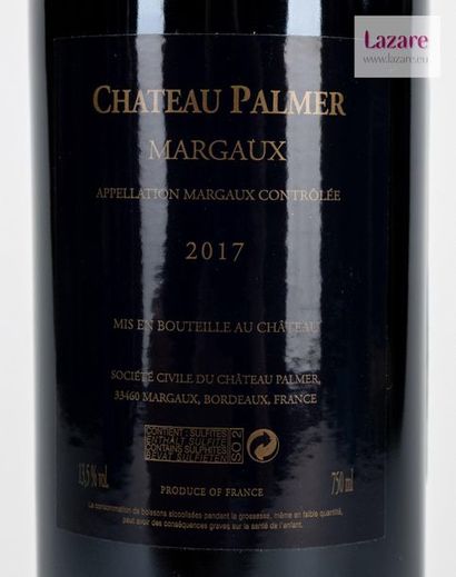 En provenance directe du château CHÂTEAU PALMER, Margaux.
Third Growth Classified...