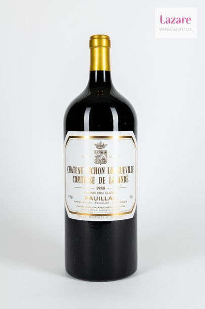 En provenance directe du château CHÂTEAU PICHON COMTESSE DE LALANDE, Pauillac.
DEUXIÈME...