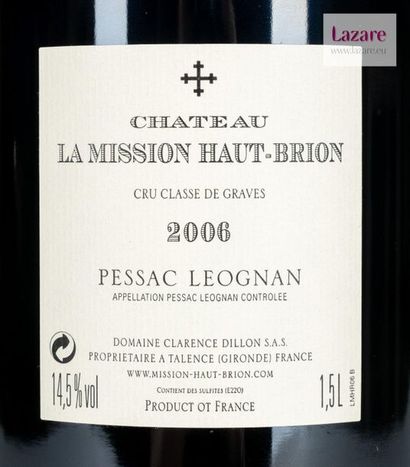 En provenance directe du château CHÂTEAU LA MISSION HAUT BRION, Pessac-Léognan.
CRU...