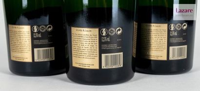 null CHAMPAGNE CUVÉE RENÉ LALOU, Mumm. Trois Magnums datés 1999.