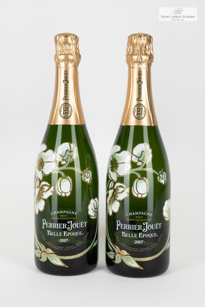 En provenance de l'Hôtel Saint James Albany PERRIER JOUET Belle Epoque, champagne...