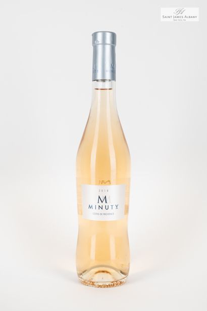 En provenance de l'Hôtel Saint James Albany Minuty, Côtes de Provence 2018, 33 demi...