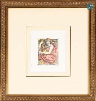 null 
From a prestigious Parisian Palace 


Set of eight framed pieces, reproductions...