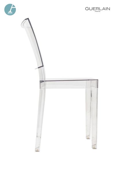 null KARTELL, Design Philippe STARCK (né en 1949), deux fauteuils en plexiglas transparent,...