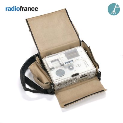 null NAGRA digital recorder, Ares-C, with its original beige fabric bag with the...