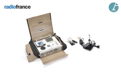 null NAGRA Digital Recorder, Ares-C, with its original beige cloth bag with the Radio...