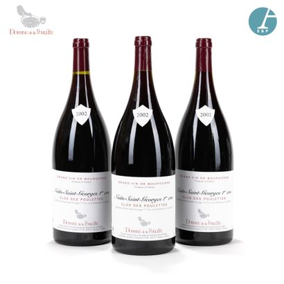  Directly from the cellars of the Domaine de la Poulette 
 
3 Magnums NUITS-ST GEORGES...