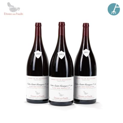  Directly from the cellars of the Domaine de la Poulette 
 
3 Magnums NUITS-ST GEORGES...