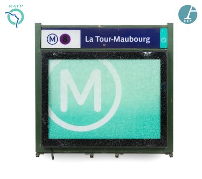 null From the LA TOUR-MAUBOURG metro station

Green lacquered metal plan-holder,...