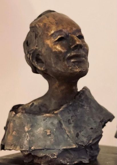null PAULINE OHREL Statue "The smile of the deep joy of Saint Ignatius



Bronze...