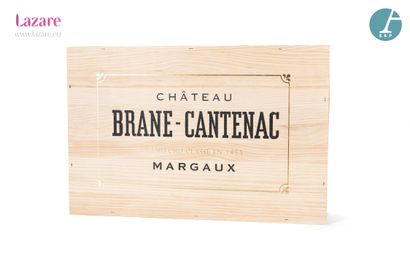 En provenance directe du château 6 Bottles CHATEAU BRANE-CANTENAC (original wooden...