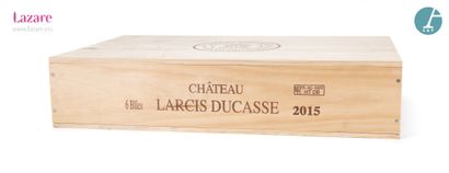 En provenance directe du château 6 Bouteilles CHATEAU LARCIS DUCASSE (Caisse Bois...