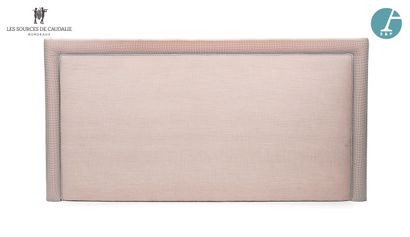 null From room #20 "Vintage

Headboard, covered with old pink mottled fabric.

H...