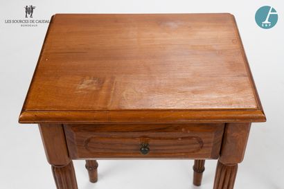 null En provenance de la chambre n°14 "Thomas Jefferson"

Paire de tables de chevet...