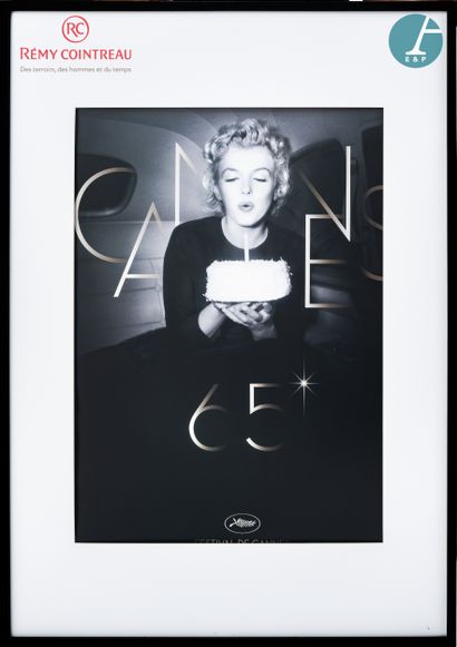 Poster of the Cannes Film Festival 65th anniversary,...