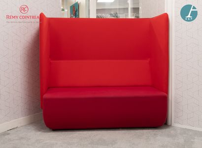 null Une alcôve canapé acoustique deux places en tissu rouge

Marque SOFTLINE

Etat...