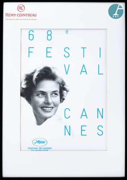 Affiche du Festival de Cannes 2015, encadrée...