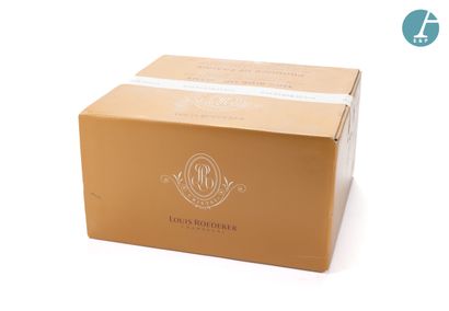 null Un carton de 6 coffrets CRISTAL, Champagne CRISTAL ROEDERER Brut, Millésime...