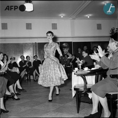  AFP 
Audrey Hepburn lors d'un défilé de...