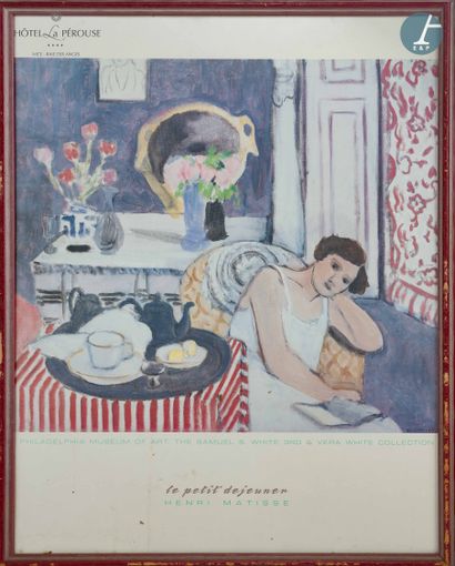 D'après Henri Matisse, Le petit déjeuner,...