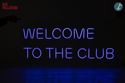 null From the entrance of the Palladium Bus



Illuminated sign "Welcome to the club",...