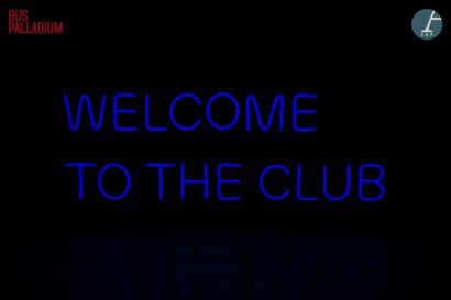 null From the entrance of the Palladium Bus



Illuminated sign "Welcome to the club",...