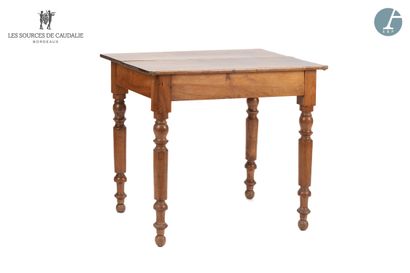 null From Sources de Caudalie - Room 50 "Le Dauphin" (Boat barn)
Table in natural...