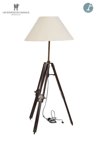 null From the Sources de Caudalie - Room 42 "Swan Lake" (Boat Barn)
Floor lamp, compass...